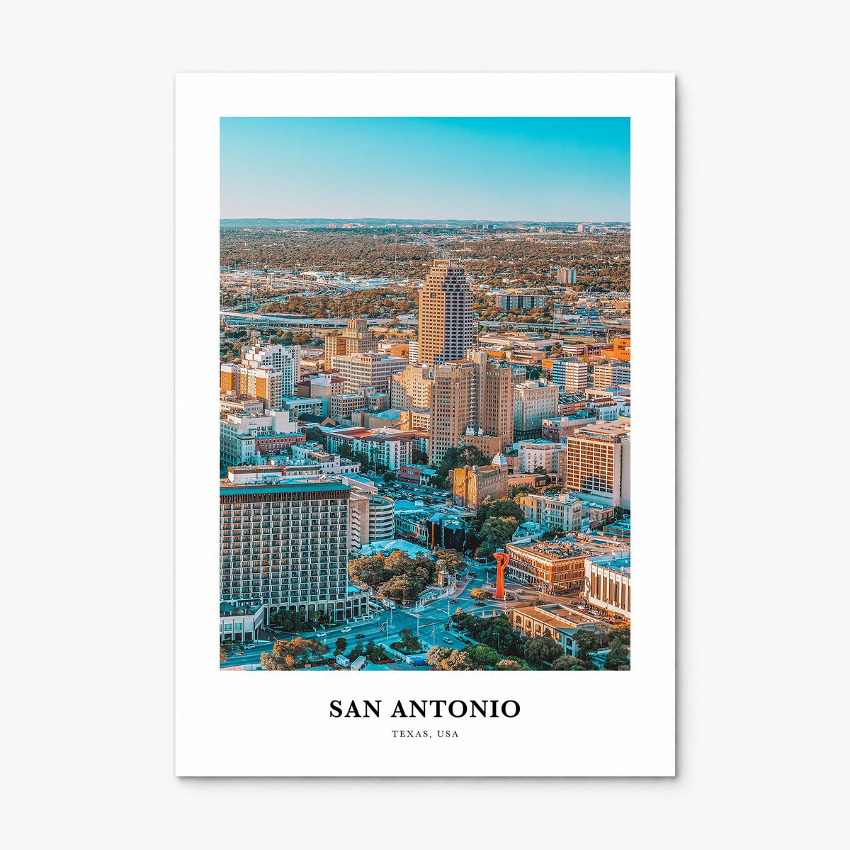 San Antonio Classic Poster, print only (unframed)