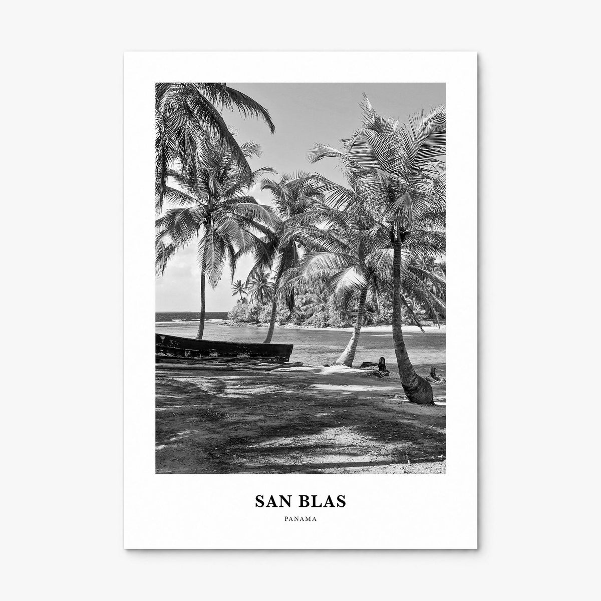 San Blas, Panama Classic Poster, print only (unframed)