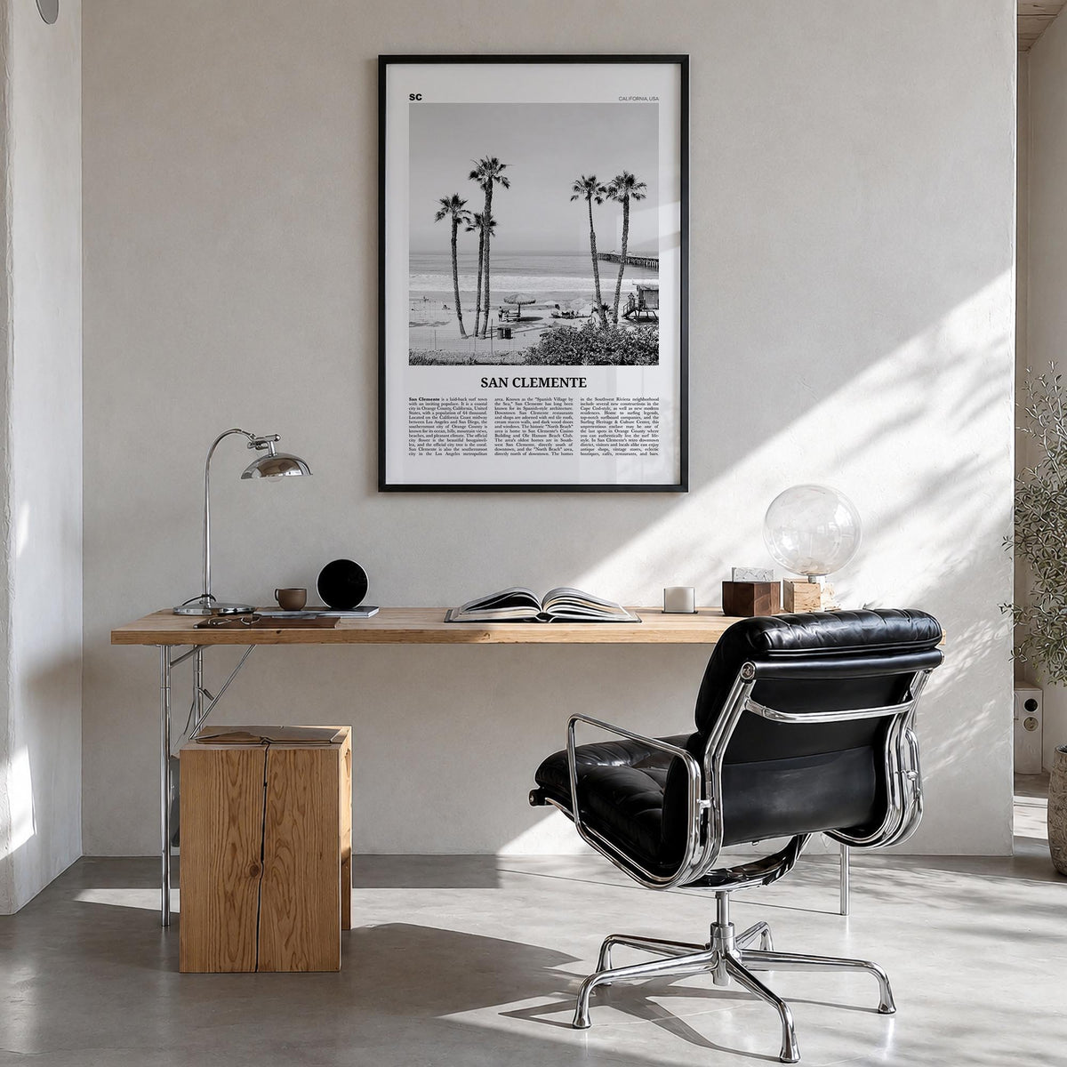 San Clemente Newspaper No 1 Poster
