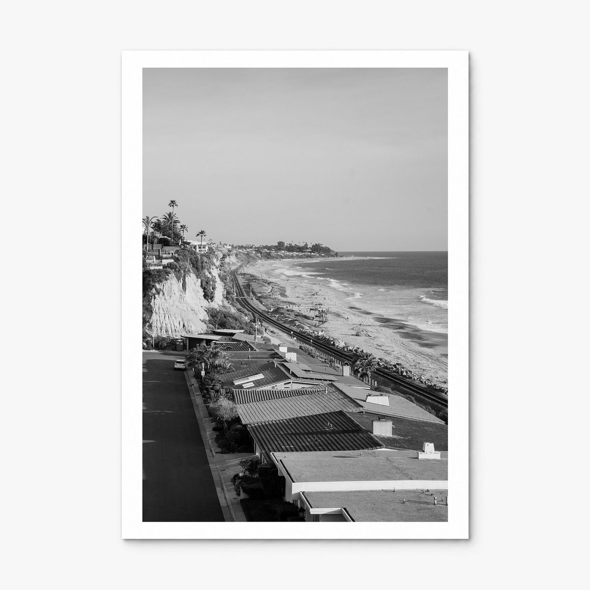 San Clemente Photo Poster, print only (unframed), white border