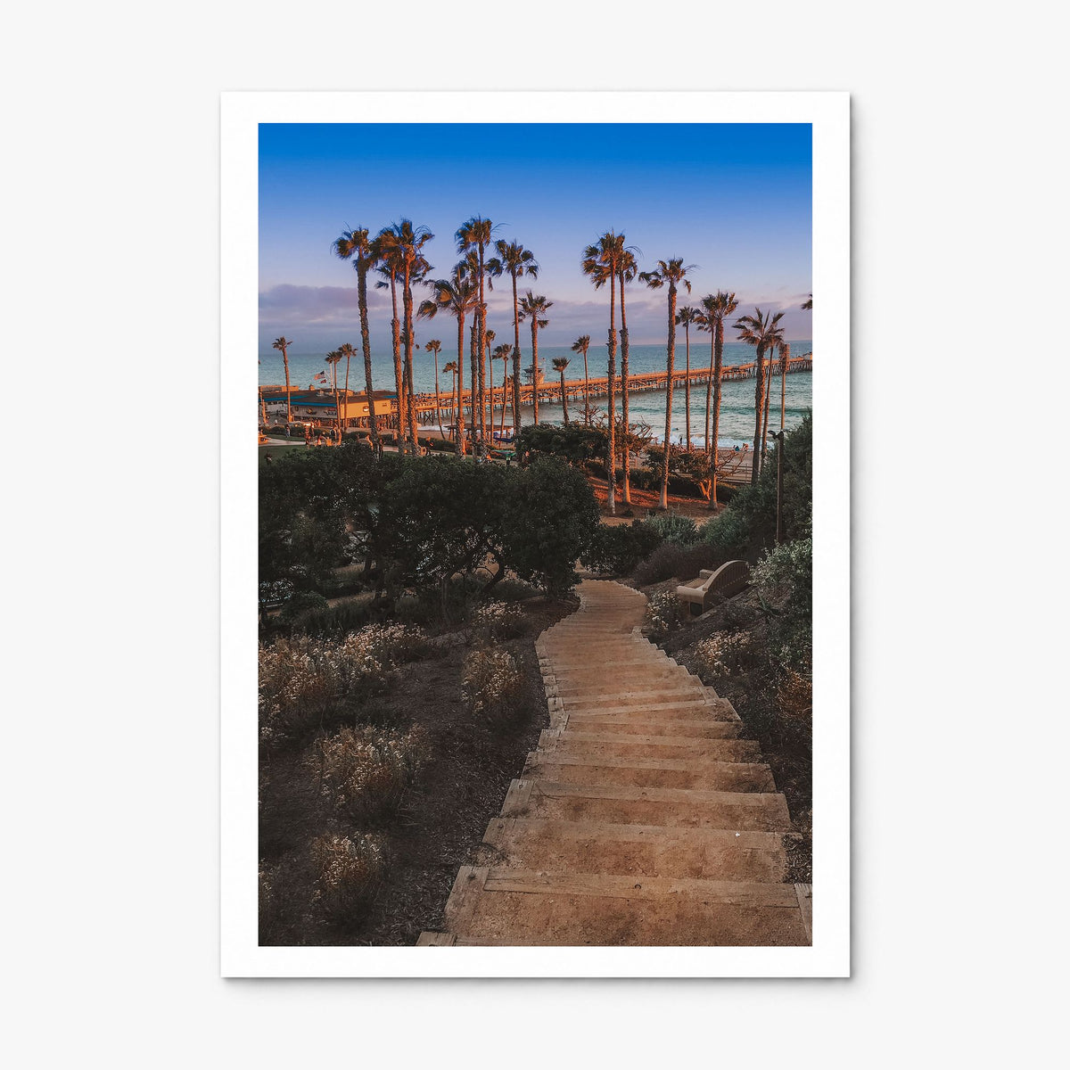 San Clemente Photo No 3 Poster, print only (unframed), white border