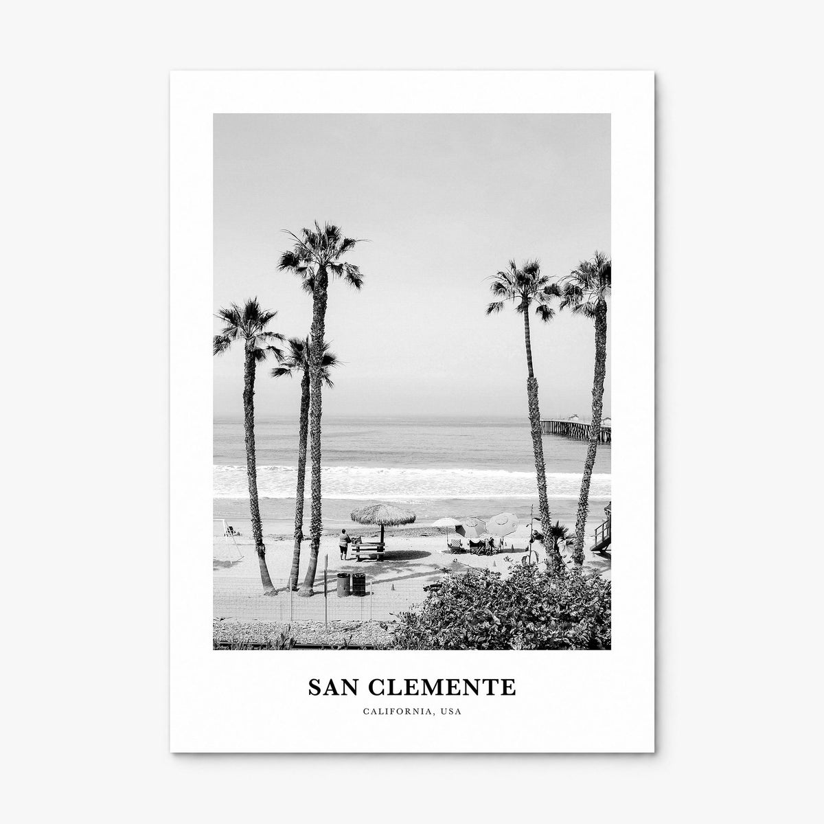 San Clemente Classic No 1 Poster, print only (unframed)