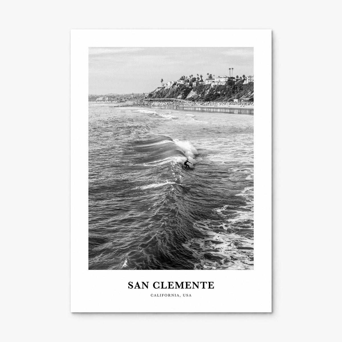 San Clemente Classic No 3 Poster, print only (unframed)