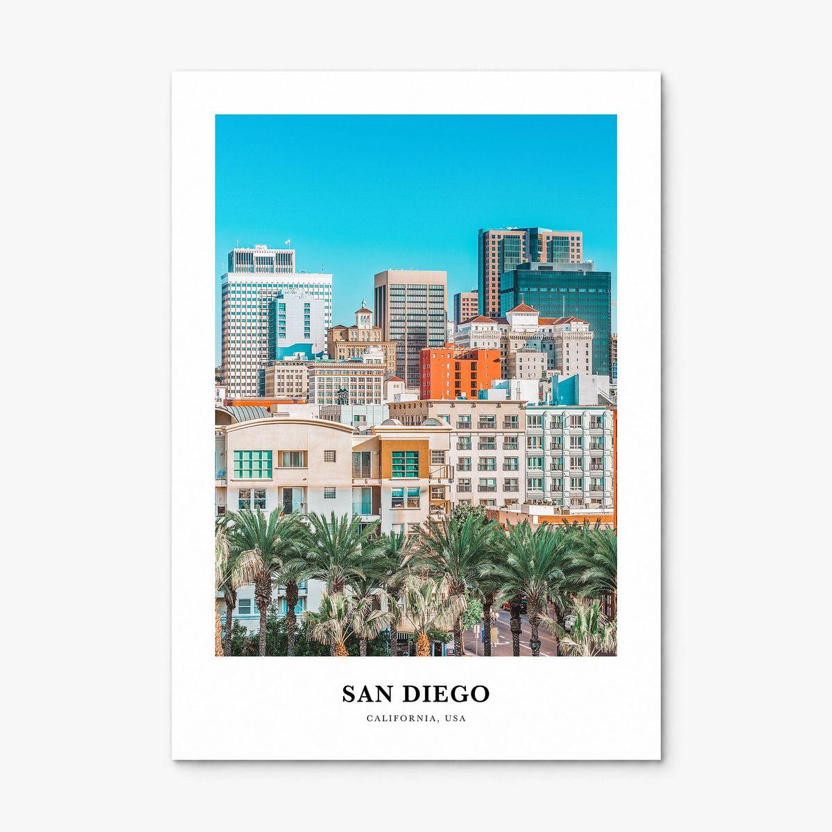 San Diego Classic No 2 Poster, print only (unframed)