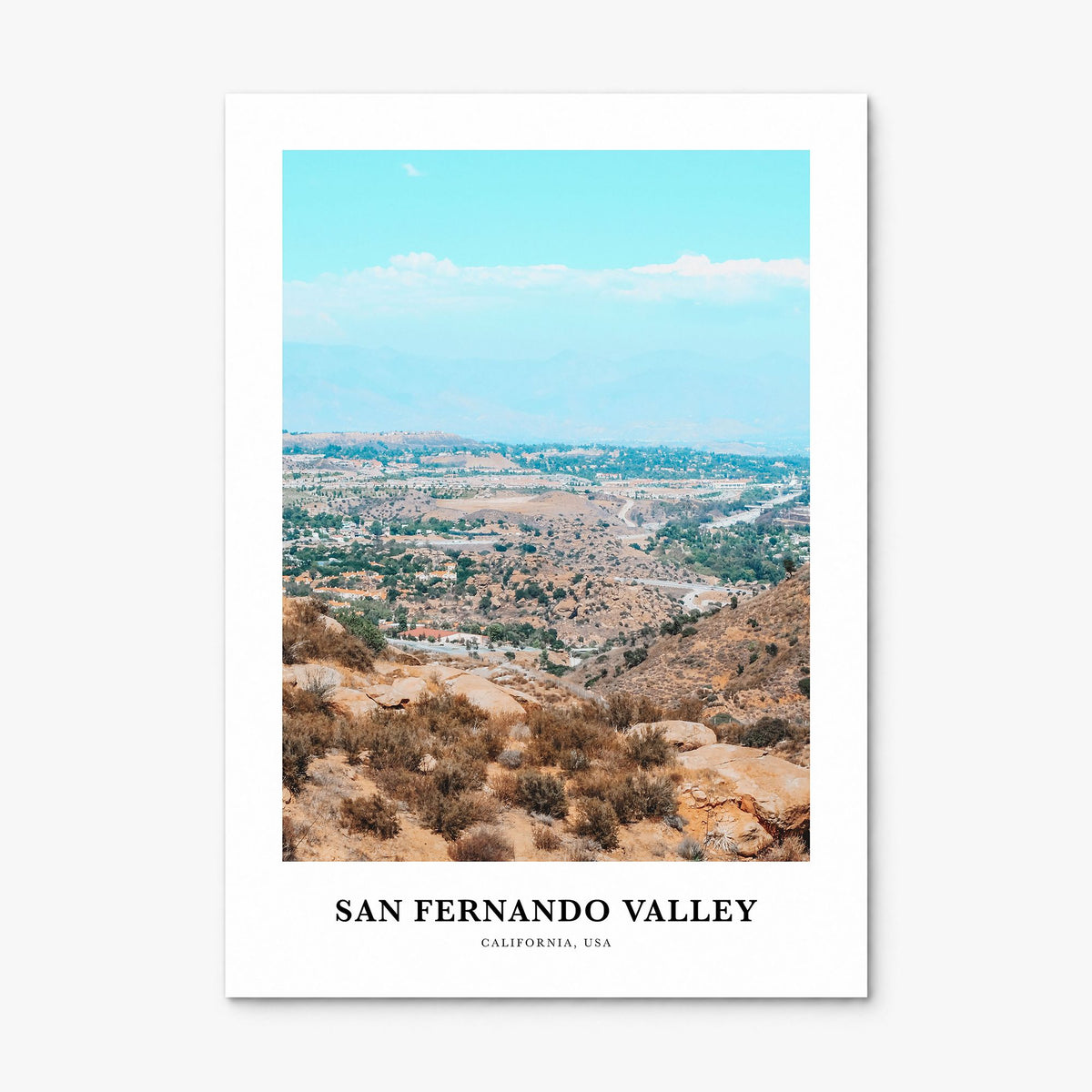 San Fernando Valley Classic No 2 Poster, print only (unframed)
