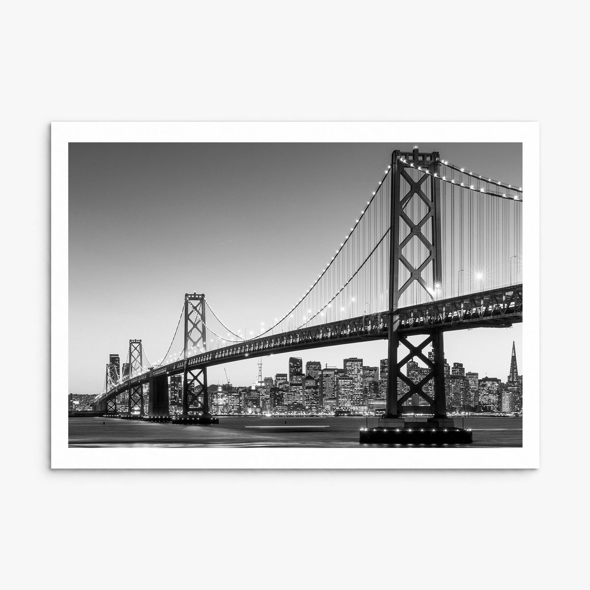 San Francisco Photo No 1 Poster, print only (unframed), white border
