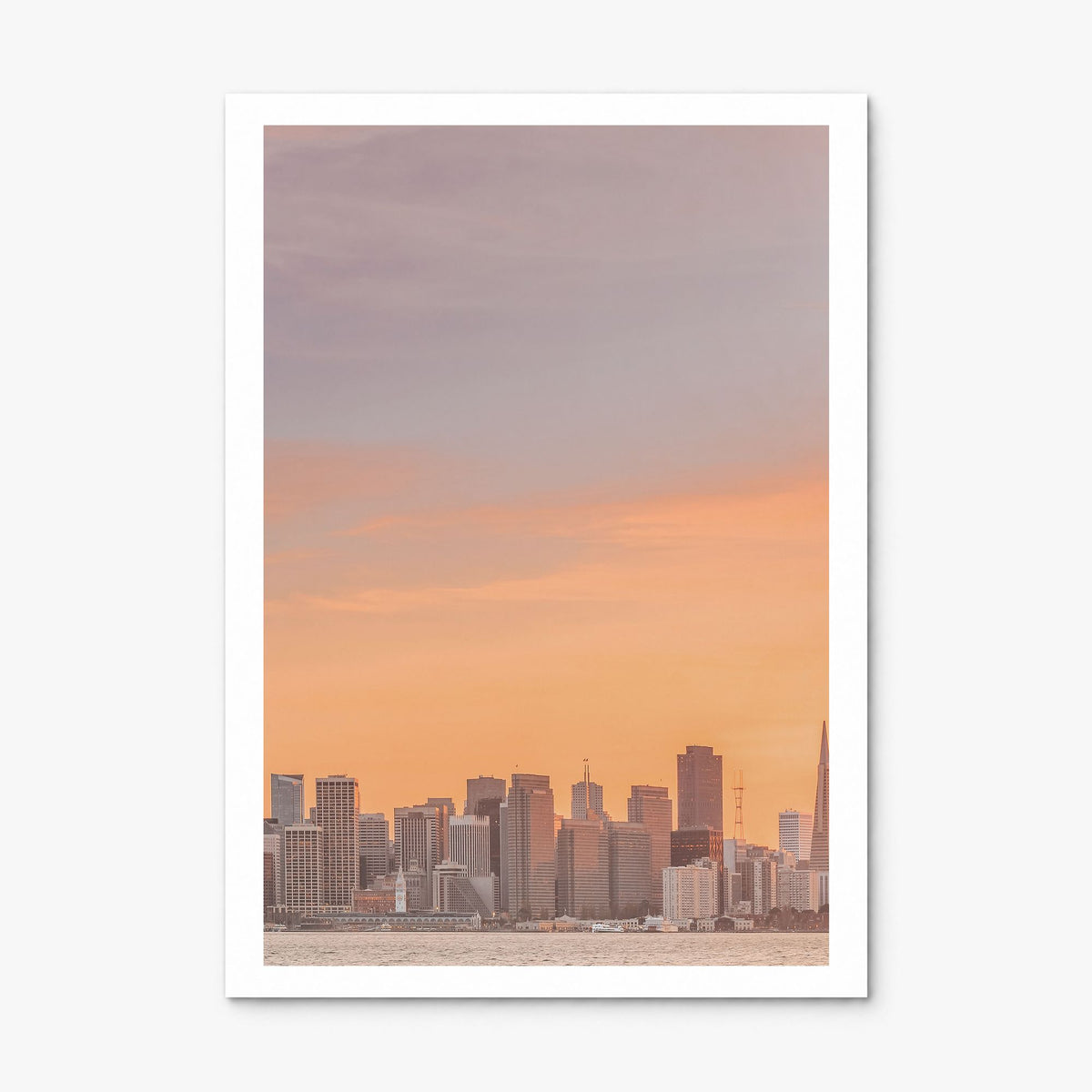 San Francisco Photo No 1 Poster, print only (unframed), white border