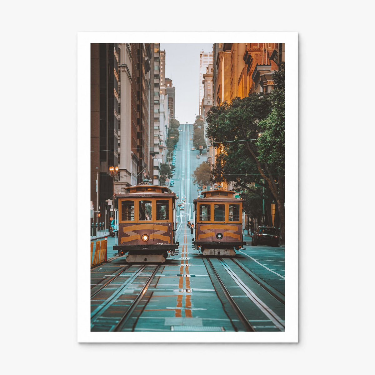 San Francisco Photo No 3 Poster, print only (unframed), white border