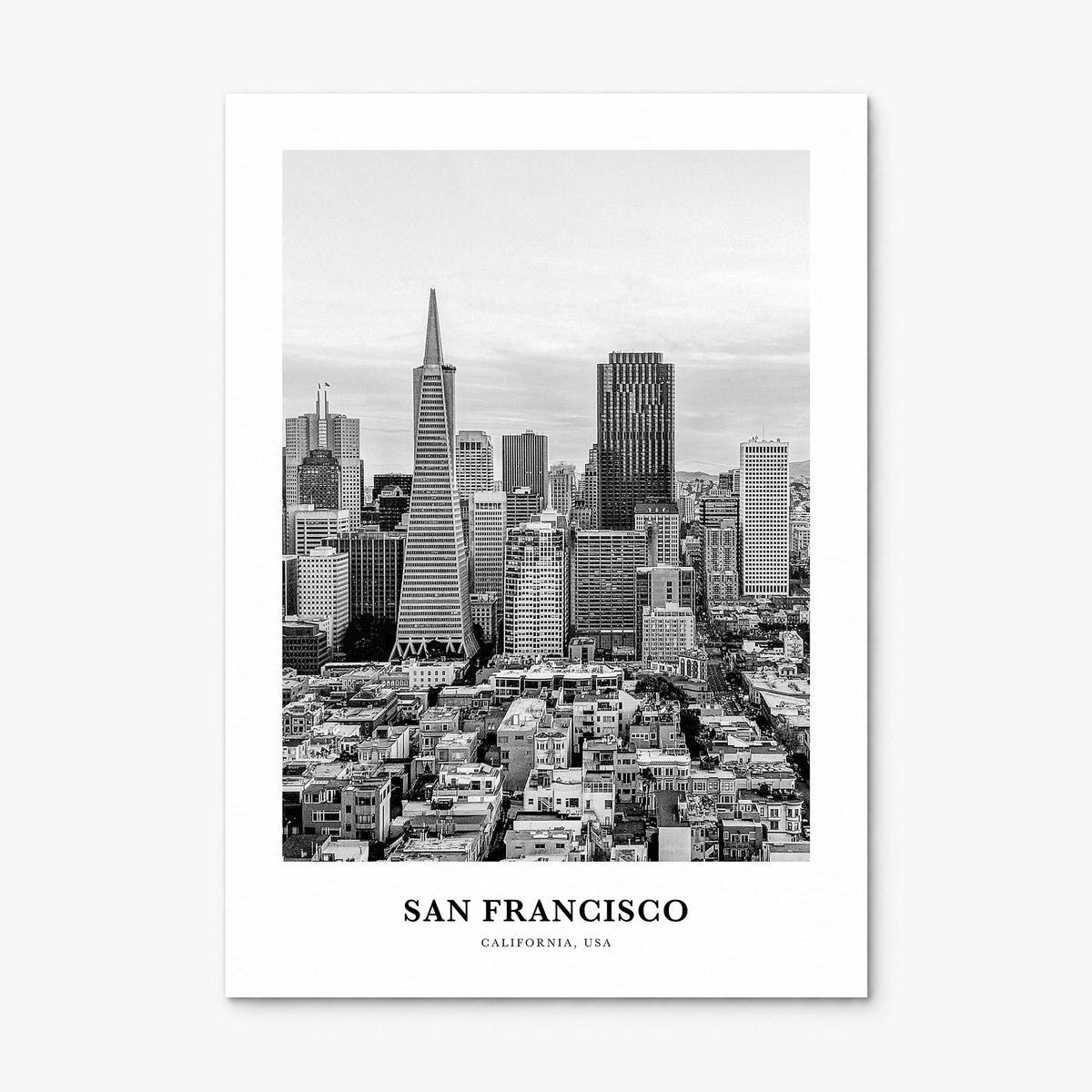 San Francisco Classic No 2 Poster, print only (unframed)