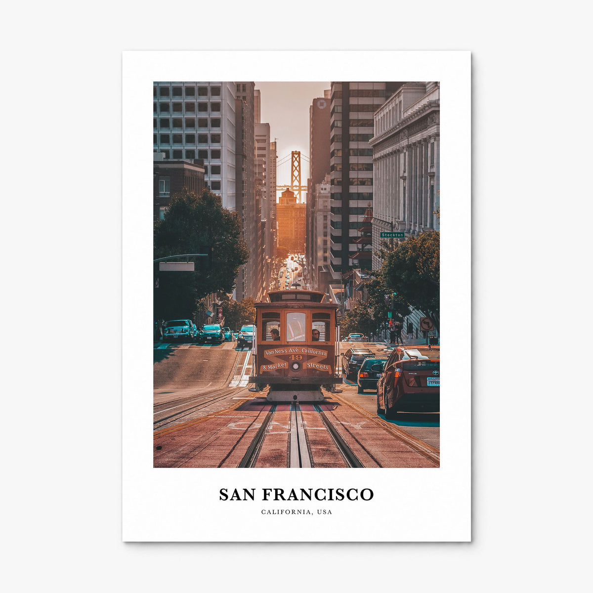 San Francisco Classic No 1 Poster, print only (unframed)
