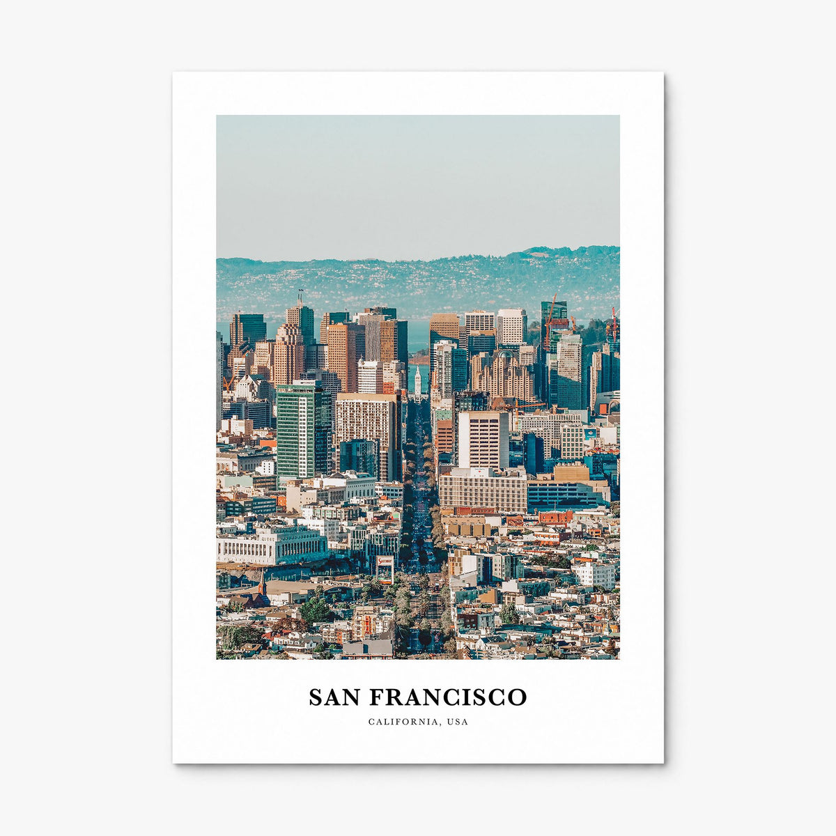 San Francisco Classic No 3 Poster, print only (unframed)
