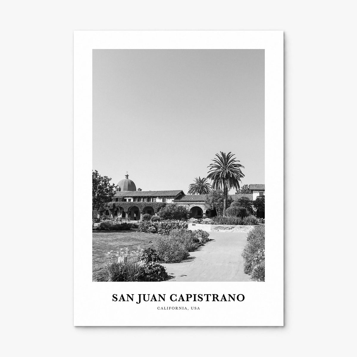 San Juan Capistrano Classic Poster, print only (unframed)