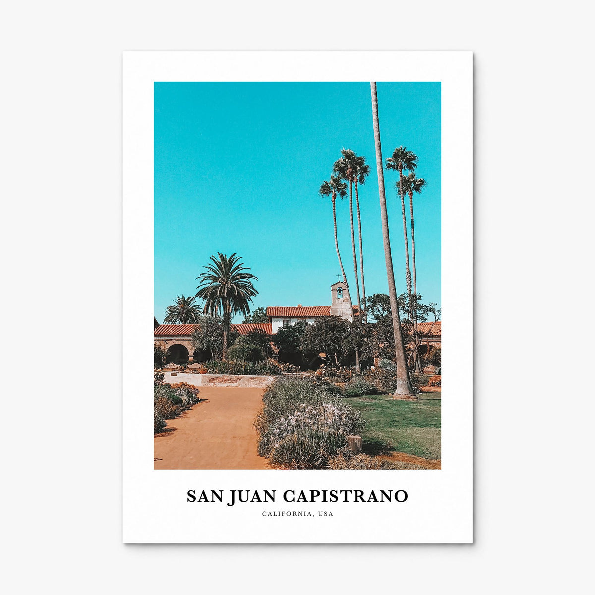 San Juan Capistrano Classic Poster, print only (unframed)