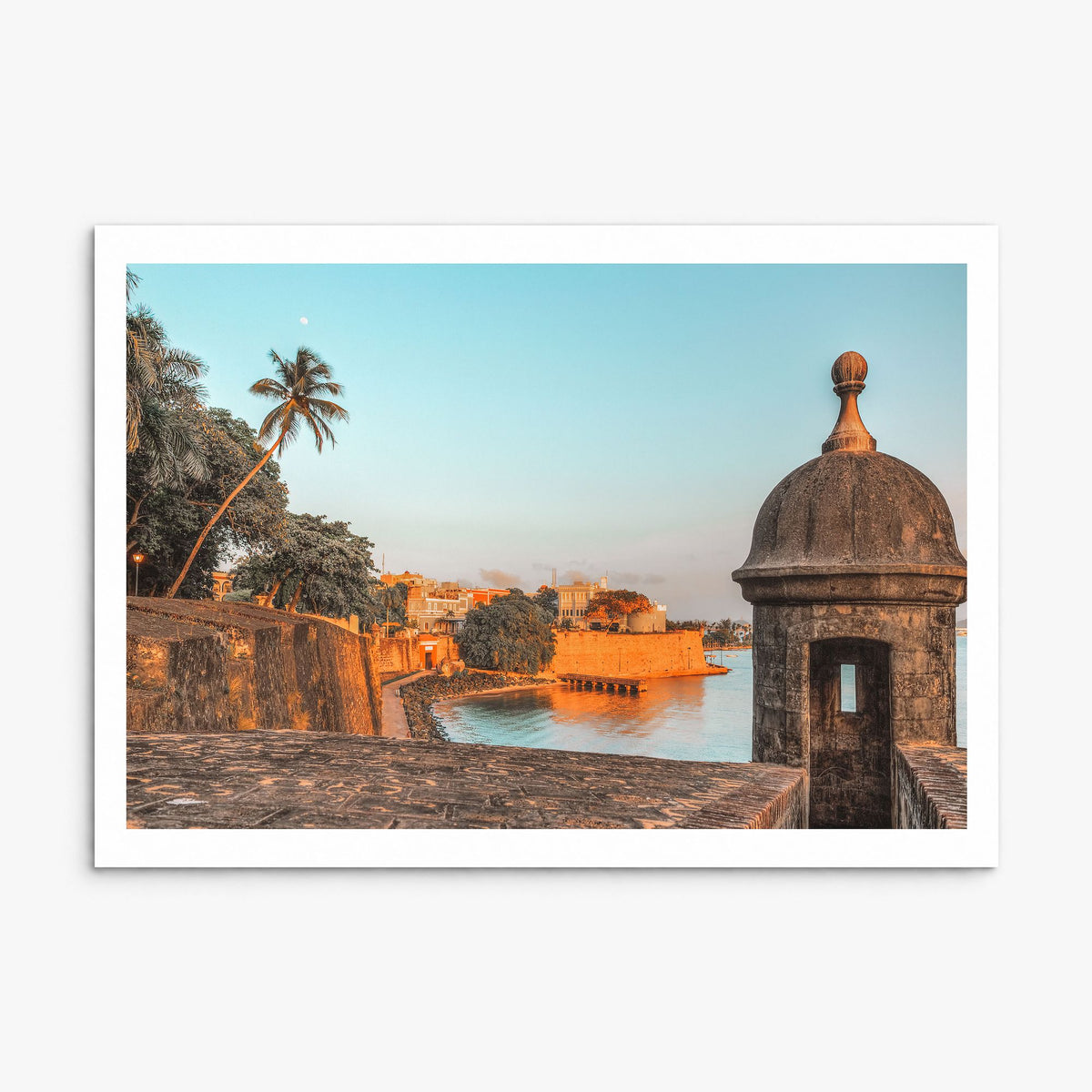 San Juan Photo Poster, print only (unframed), white border