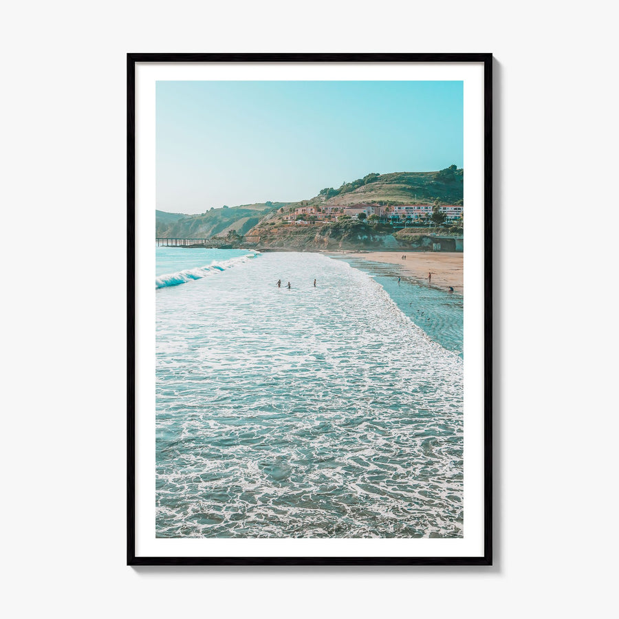 San Luis Obispo Photo No 1 Poster, framed poster mockup, white border