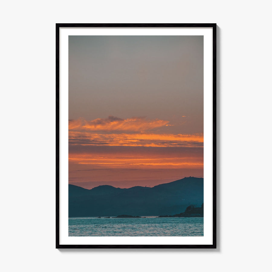 San Luis Obispo Photo No 3 Poster, framed poster mockup, white border