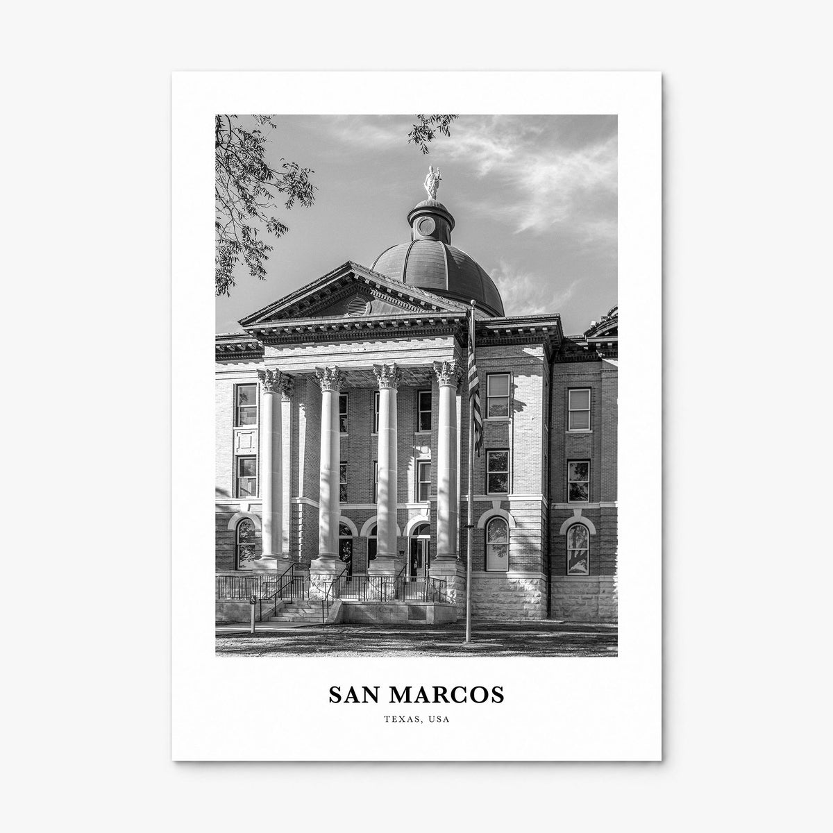 San Marcos Classic Poster, print only (unframed)