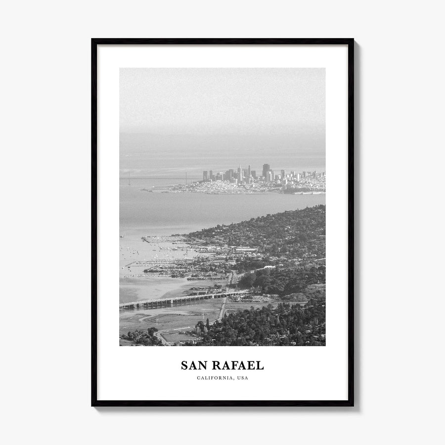San Rafael Classic Poster, framed poster mockup