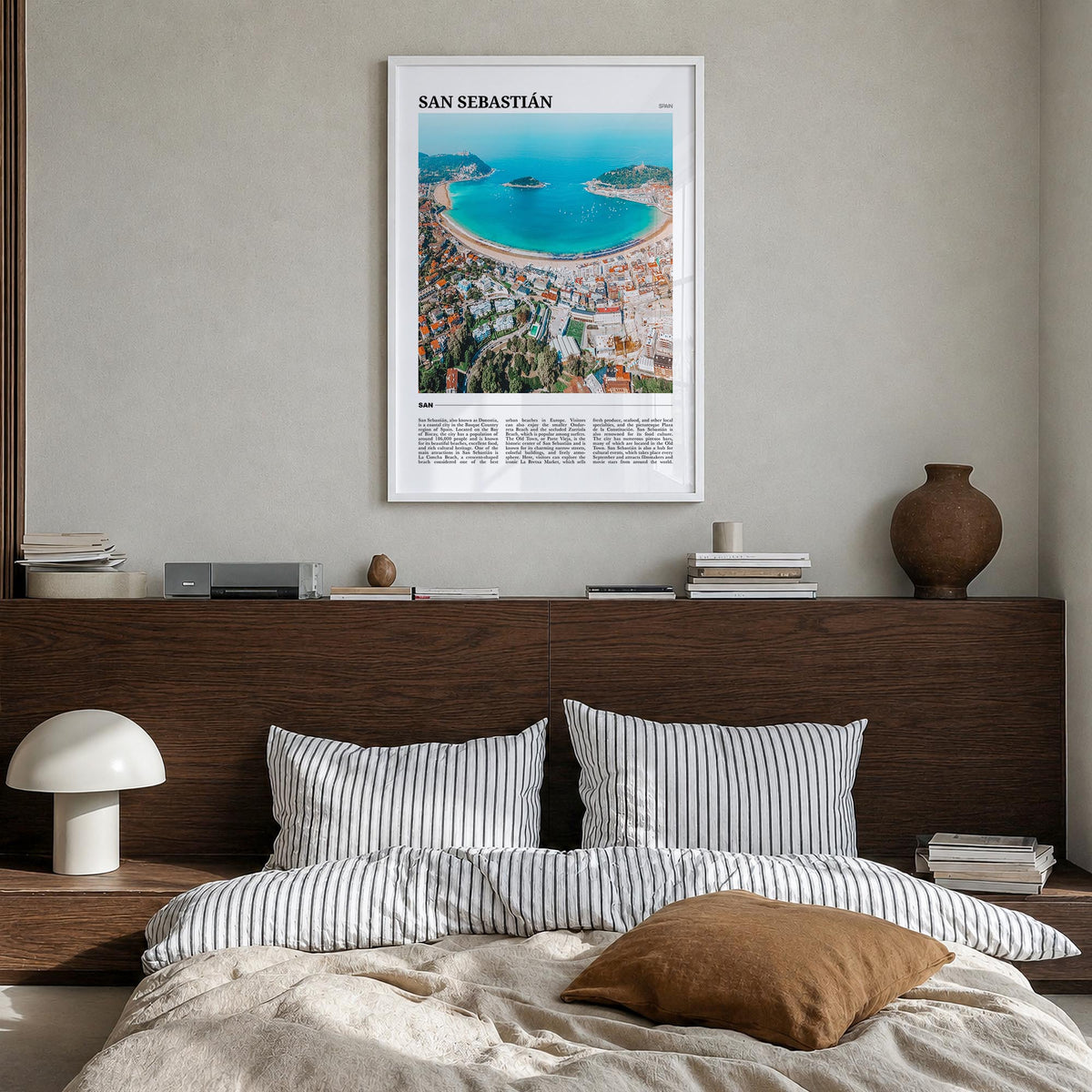 San Sebastián Travel Poster