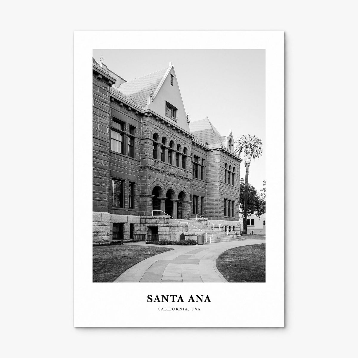 Santa Ana Classic Poster, print only (unframed)