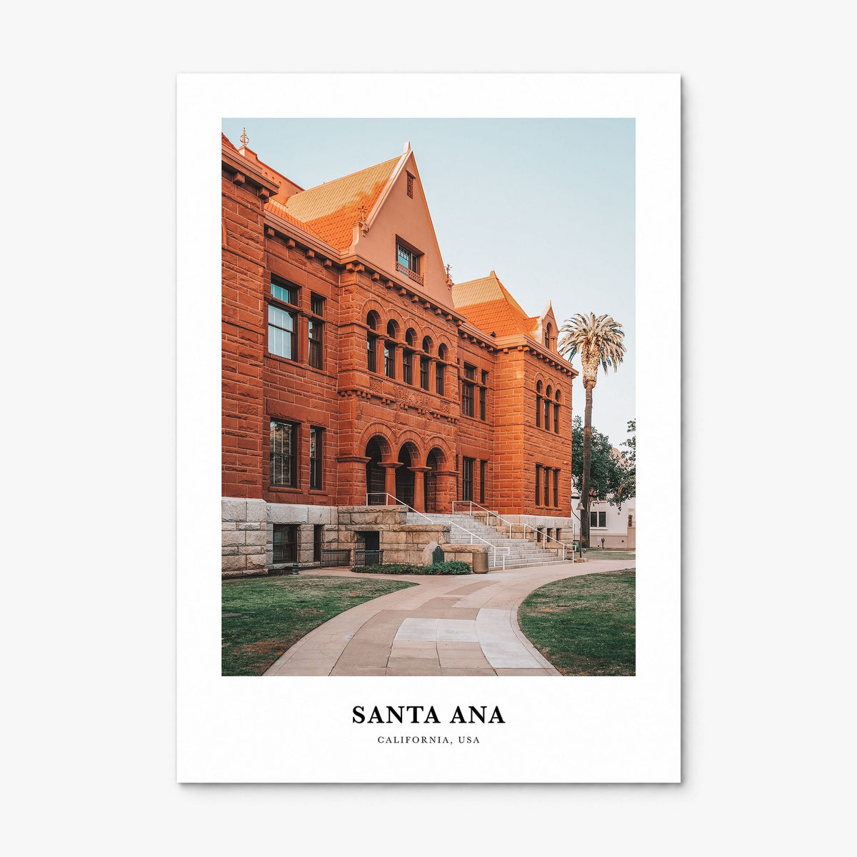 Santa Ana Classic Poster, print only (unframed)