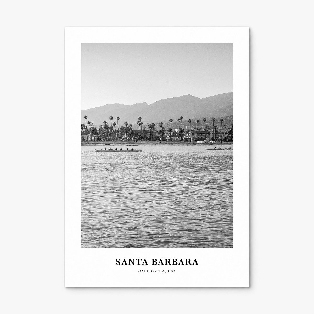 Santa Barbara Classic No 1 Poster, print only (unframed)