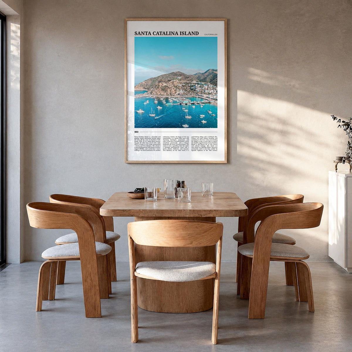 Santa Catalina Island Travel Poster