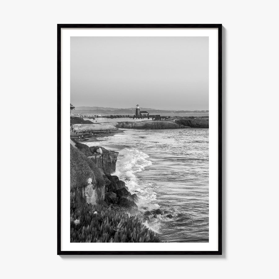 Santa Cruz, California Photo No 2 Poster, framed poster mockup, white border