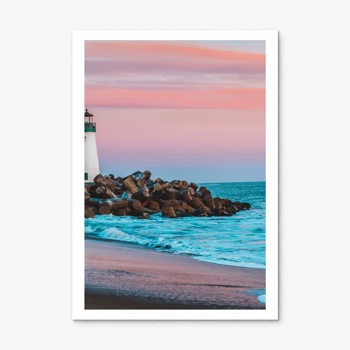 Santa Cruz, California Photo No 2 Poster, print only (unframed), white border