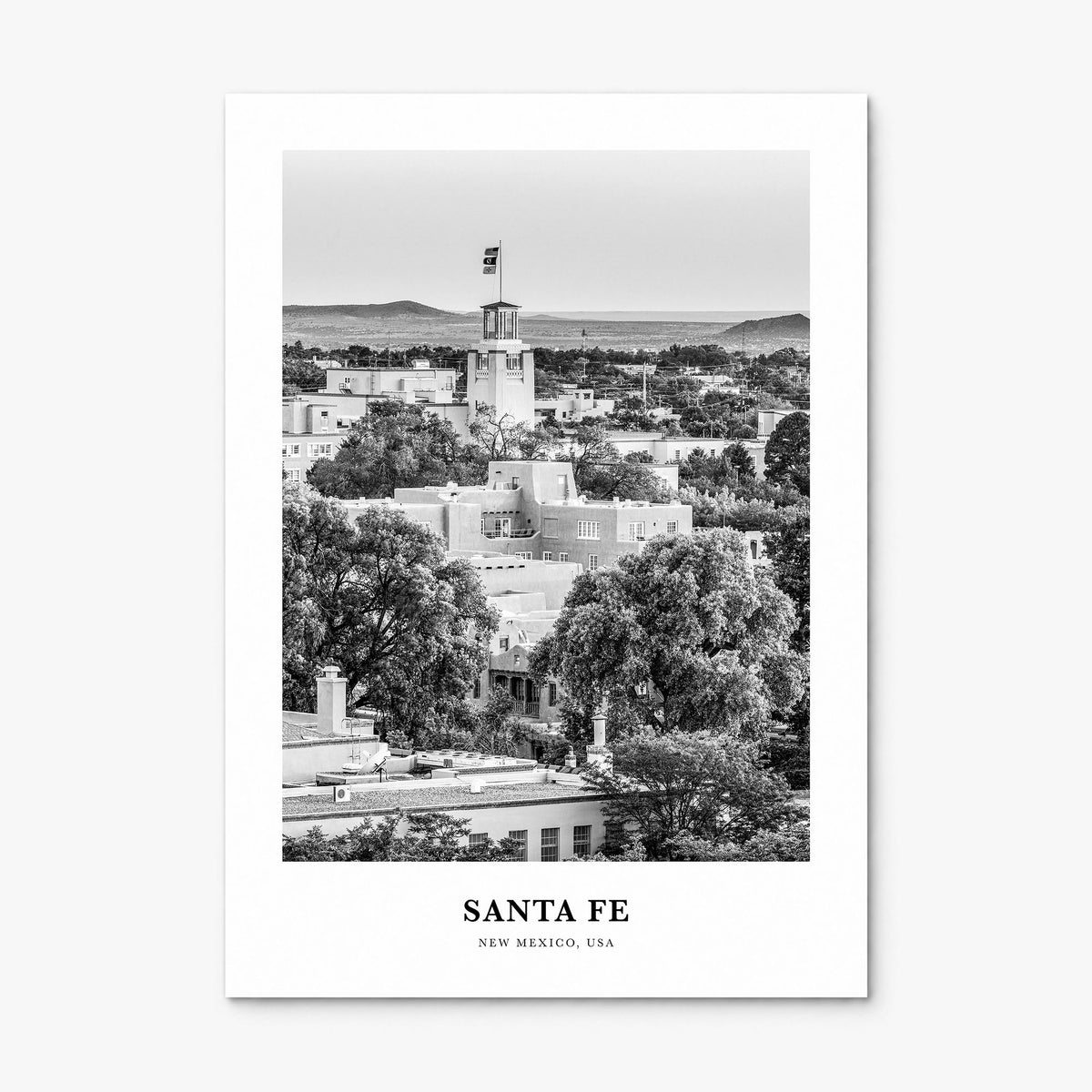 Santa Fe Classic Poster, print only (unframed)