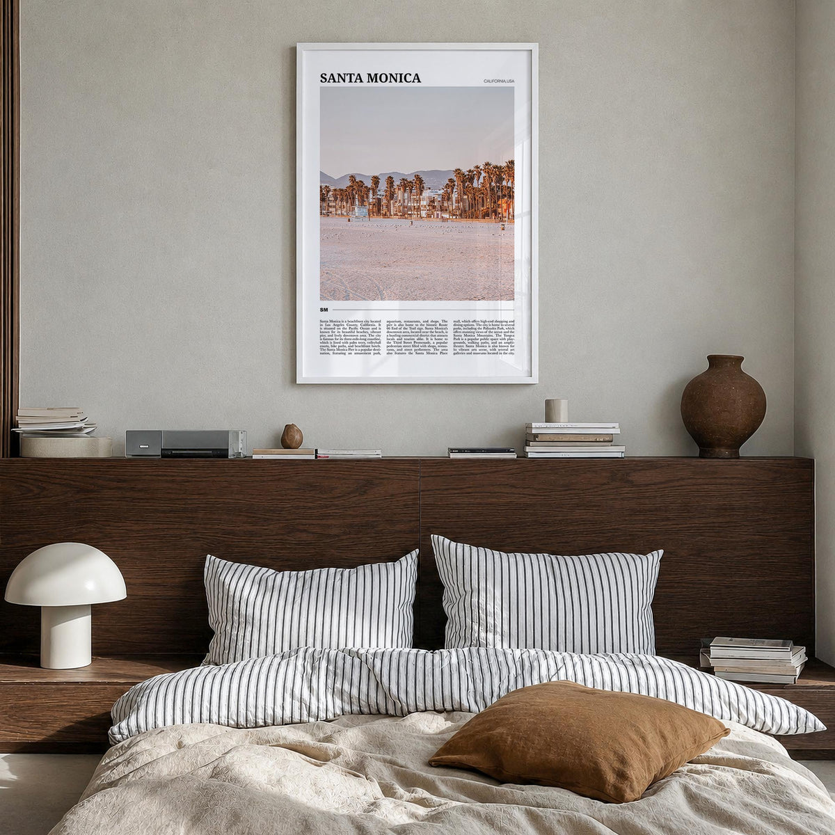 Santa Monica Travel No 1 Poster