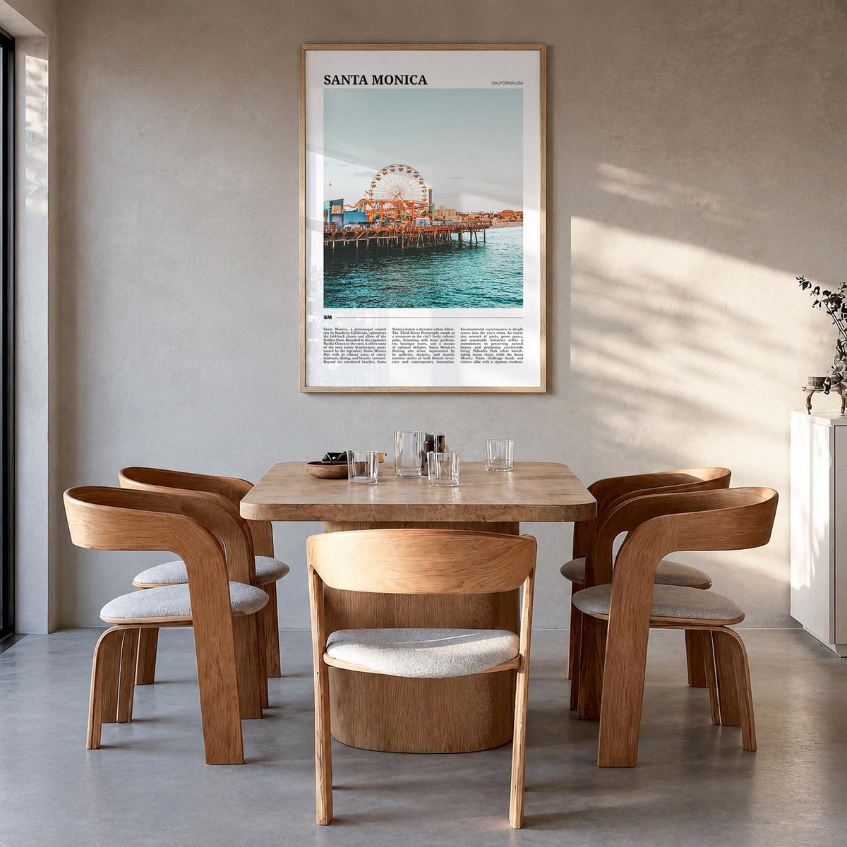 Santa Monica Travel No 2 Poster