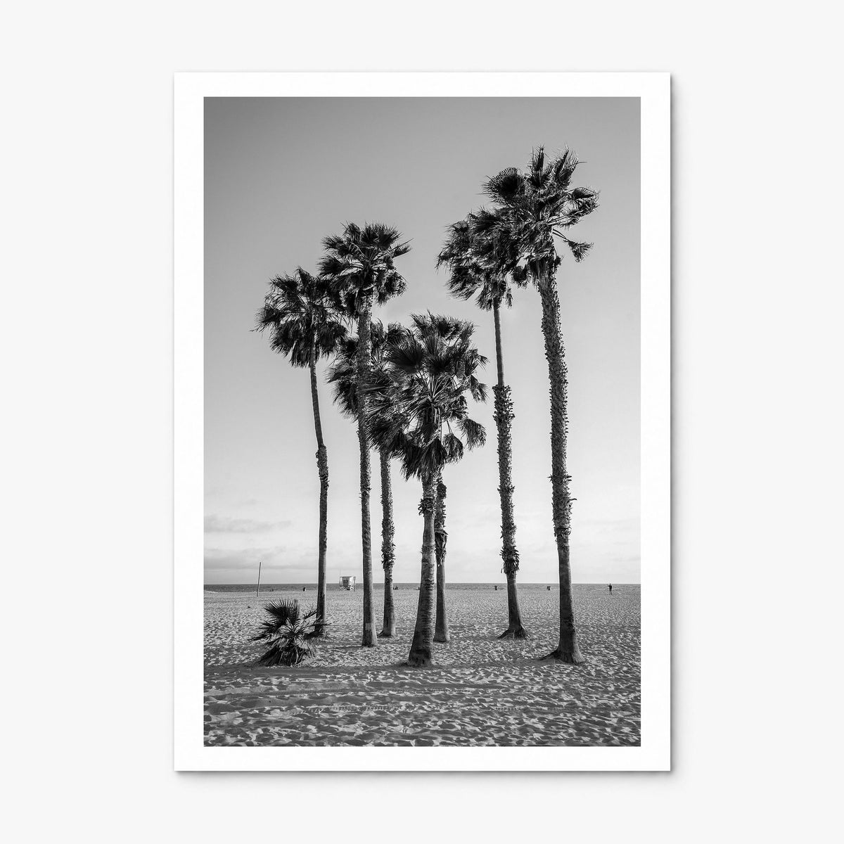 Santa Monica Photo No 3 Poster, print only (unframed), white border