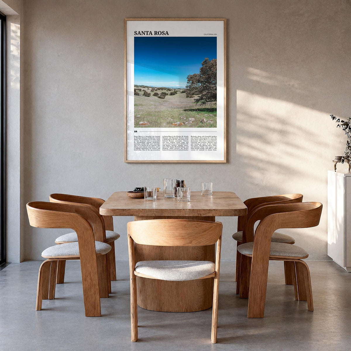 Santa Rosa Travel No 2 Poster