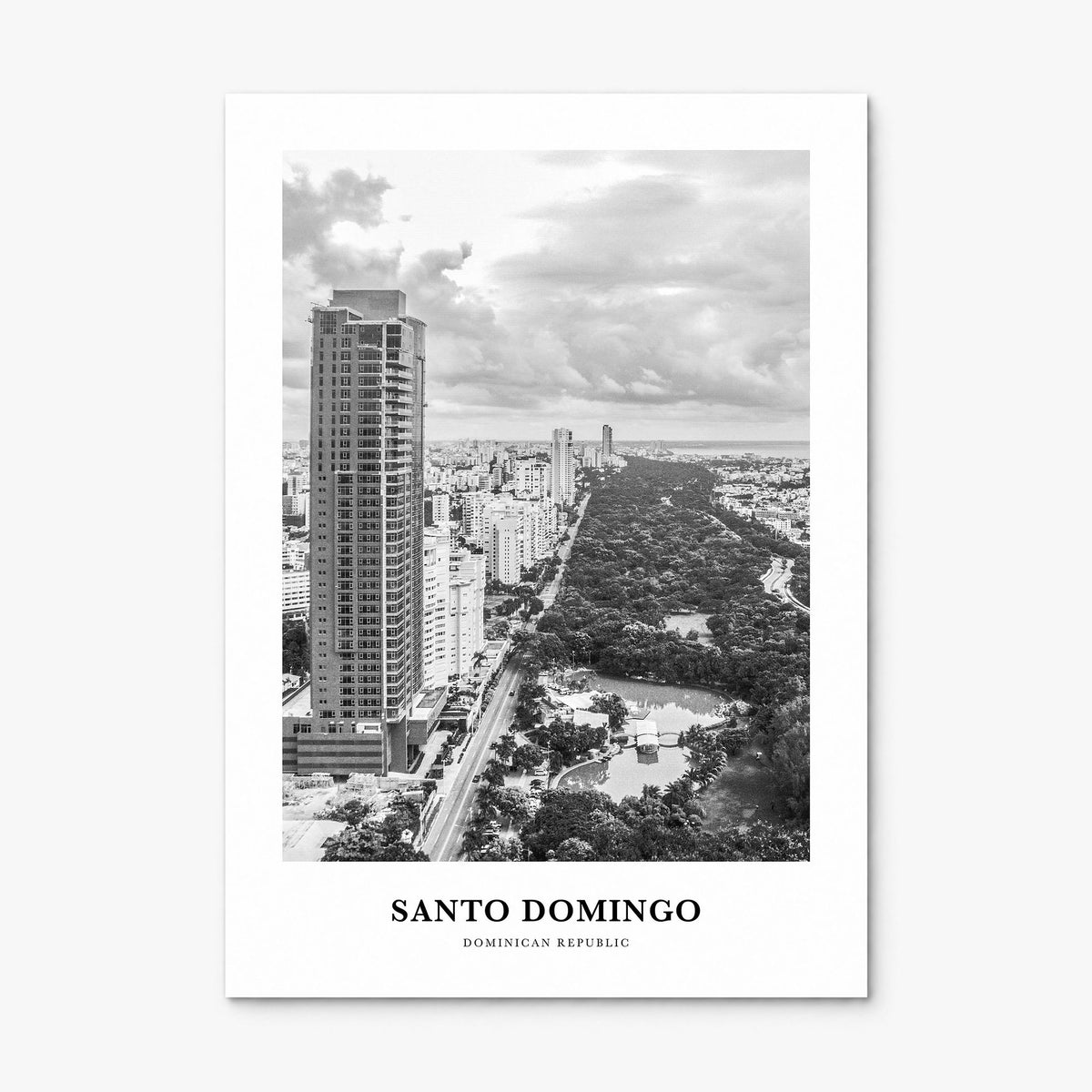 Santo Domingo Classic Poster, print only (unframed)