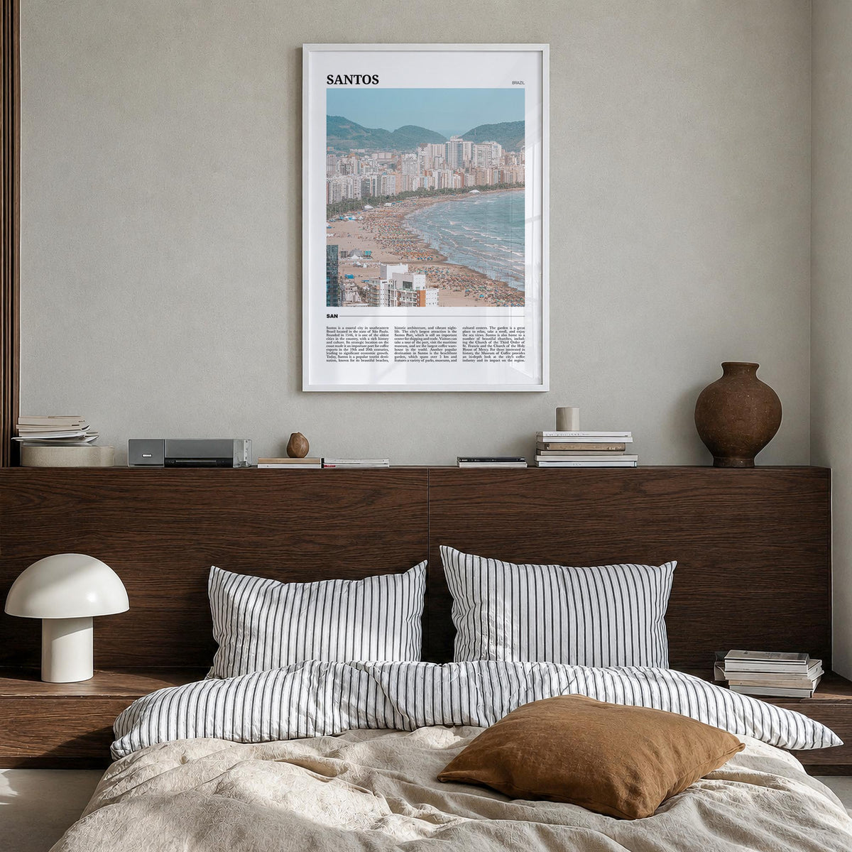 Santos Travel No 1 Poster