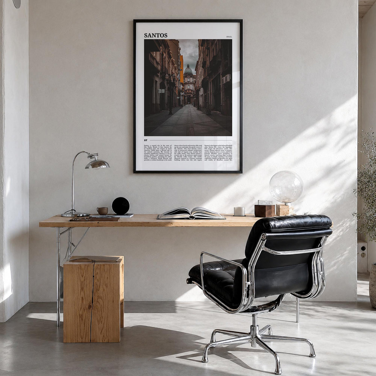 Santos Travel No 2 Poster