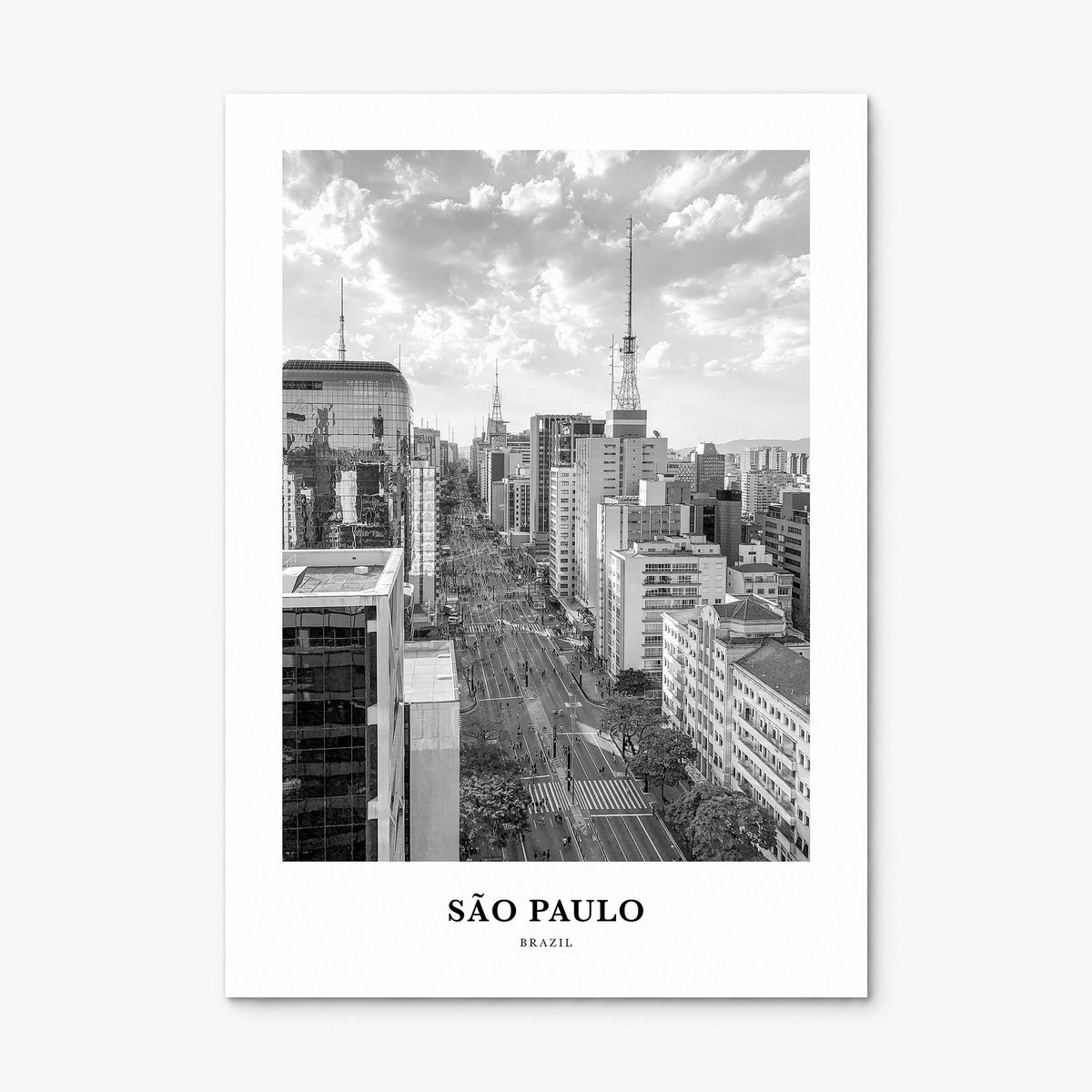 São Paulo Classic No 4 Poster, print only (unframed)