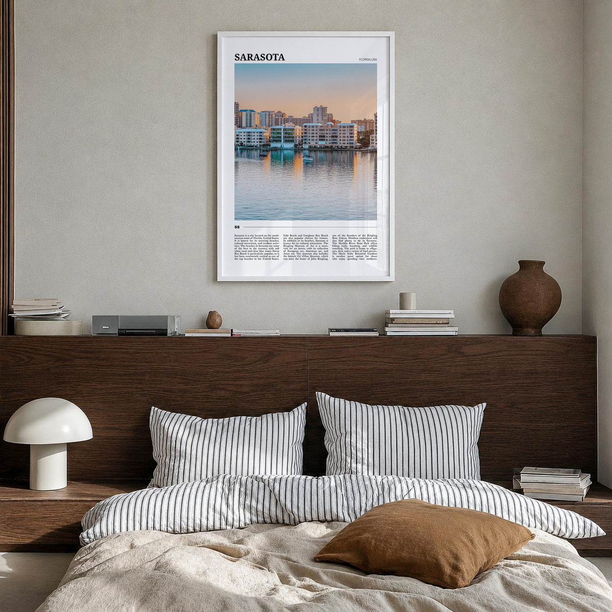 Sarasota Travel Poster