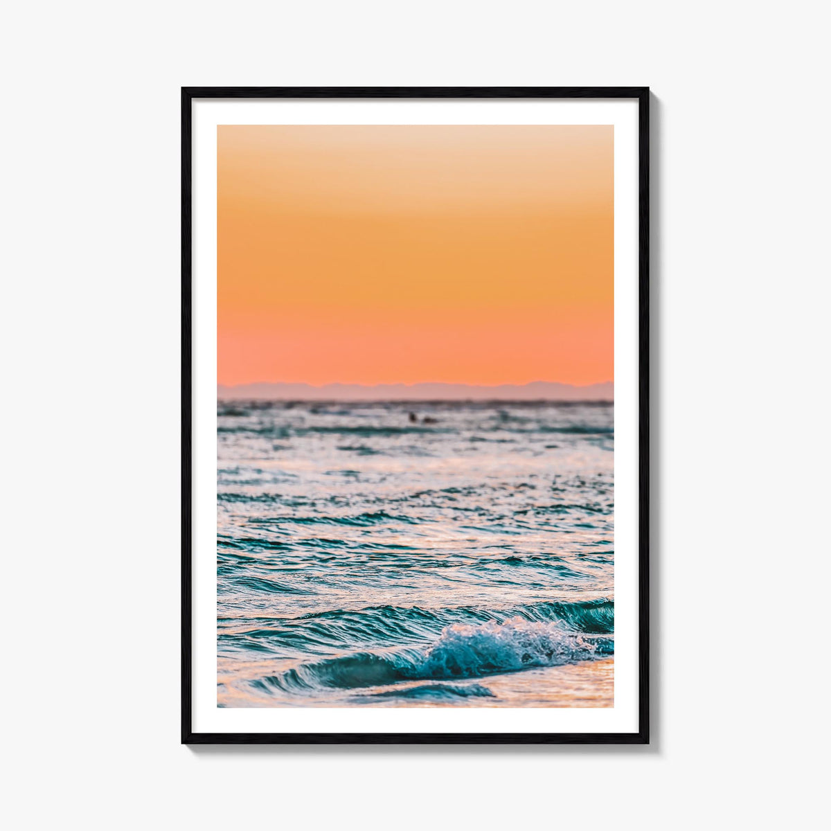 Sarasota no. 2 colorful photo poster of Florida, USA – vertical wall art, unframed print shown in interior mockup