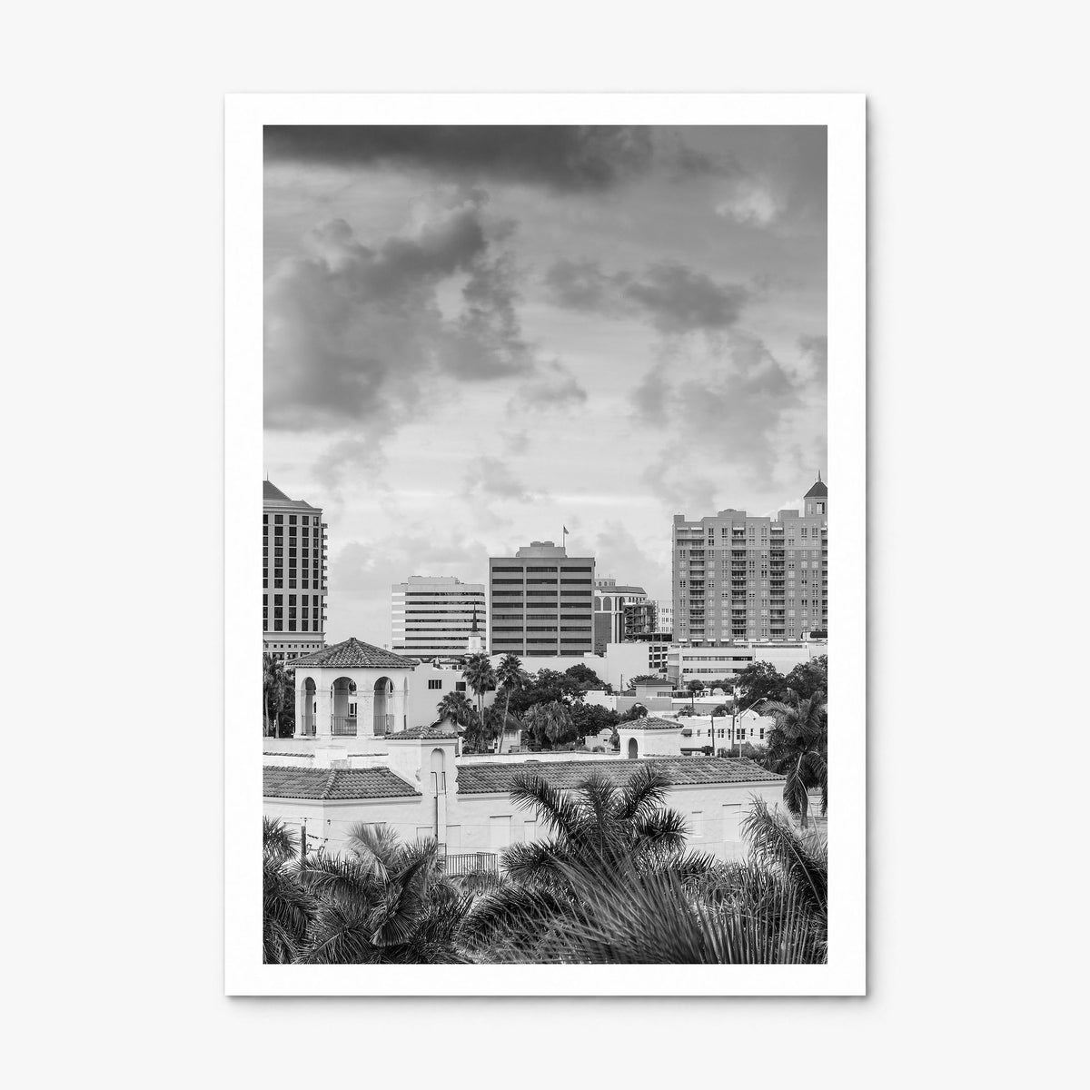 Sarasota Photo Poster, print only (unframed), white border