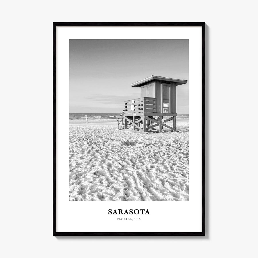 Sarasota Classic No 1 Poster, framed poster mockup