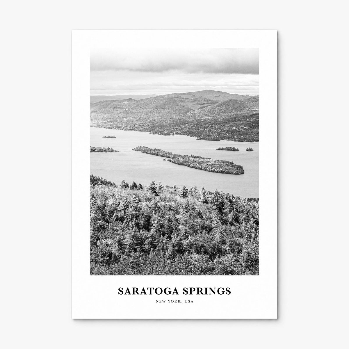 Saratoga Springs Classic Poster, print only (unframed)