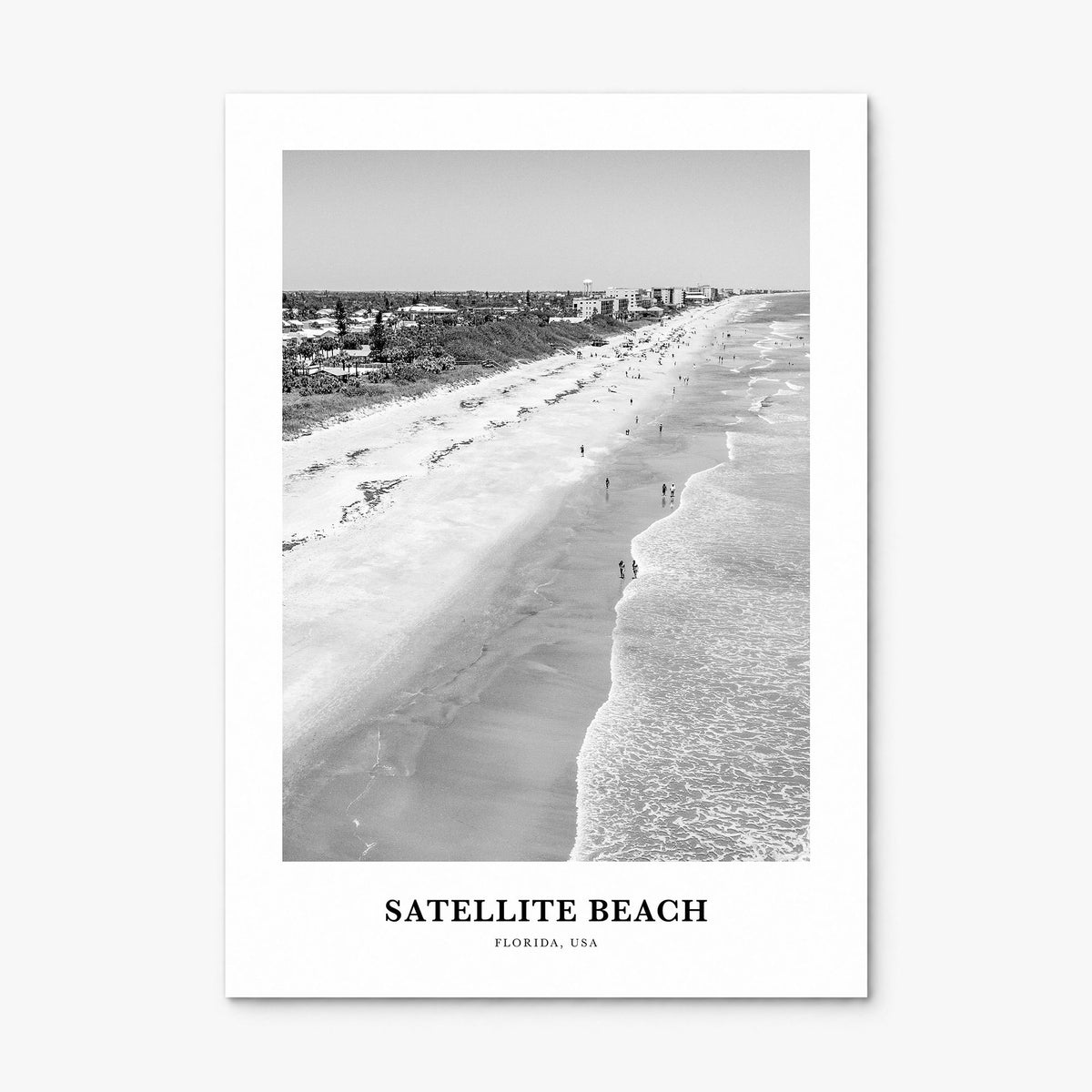 Satellite Beach Classic Poster, print only (unframed)