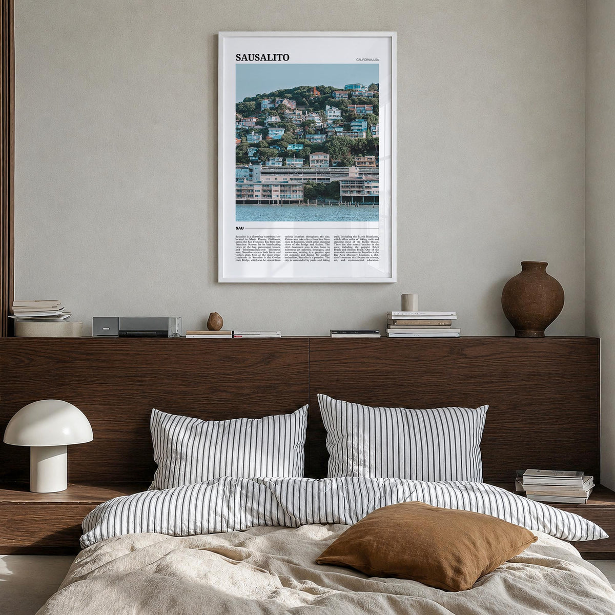 Sausalito Travel Poster