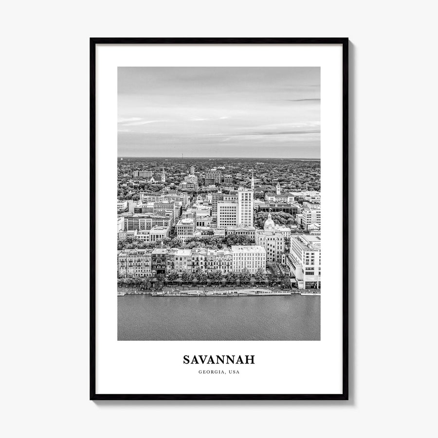 Savannah Classic No 2 Poster, framed poster mockup