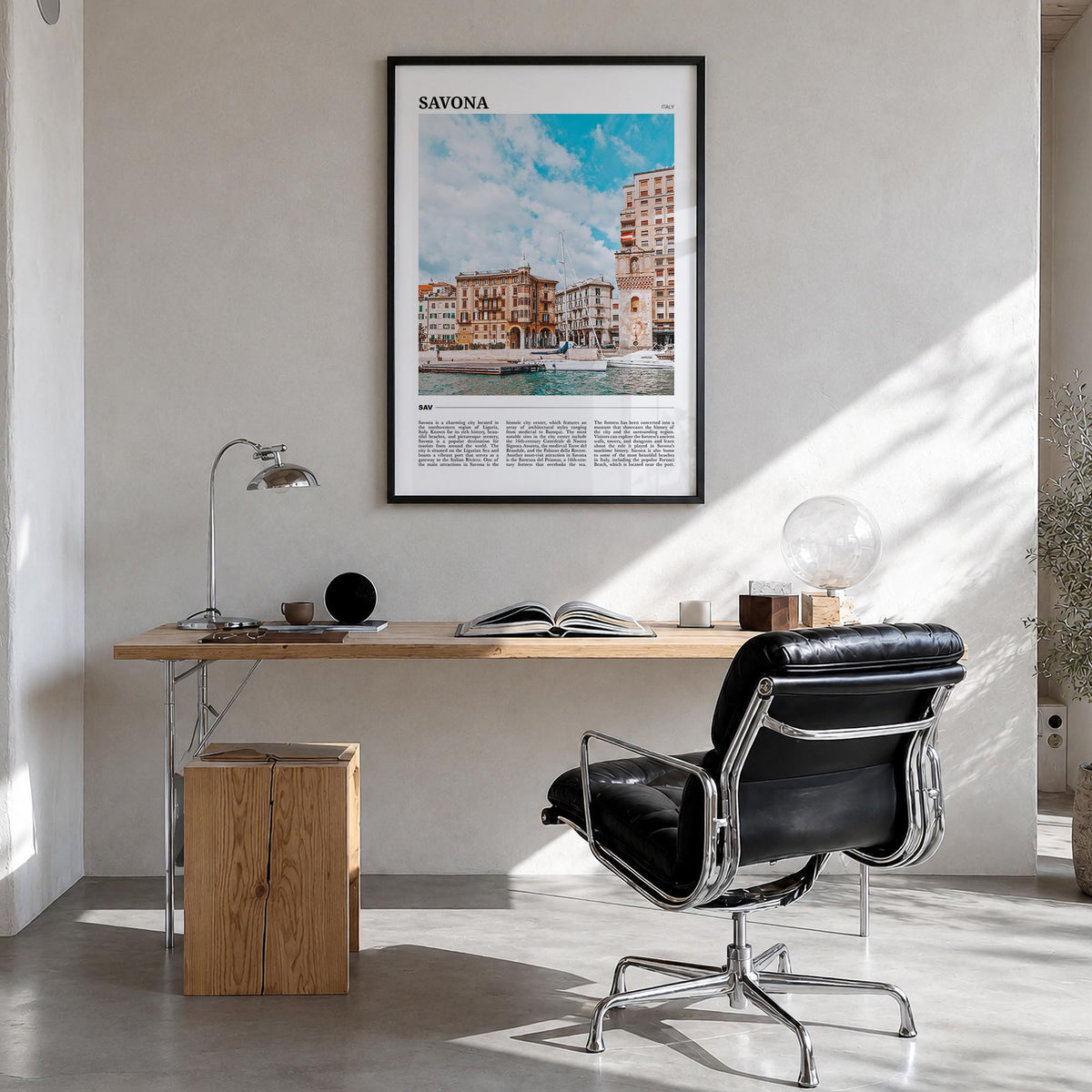 Savona Travel Poster