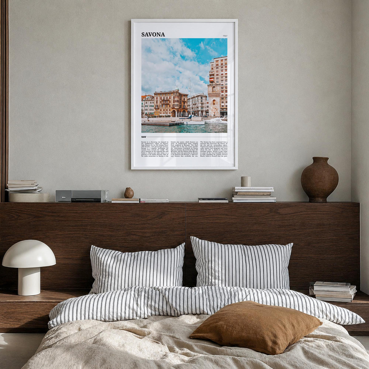 Savona Travel Poster