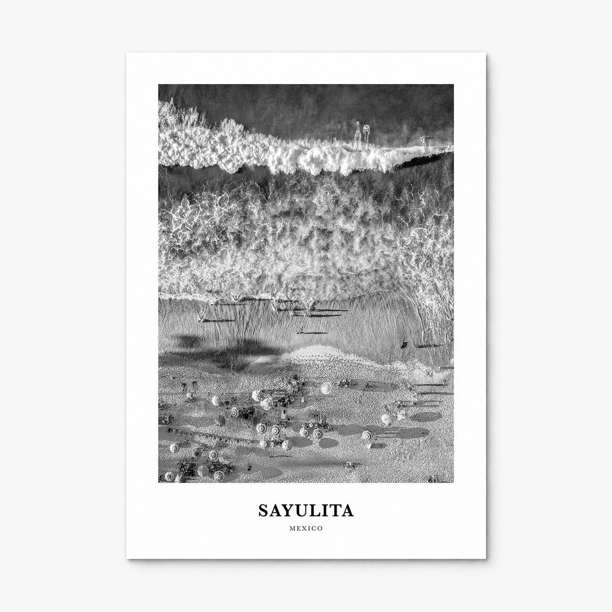 Sayulita Classic Poster, print only (unframed)