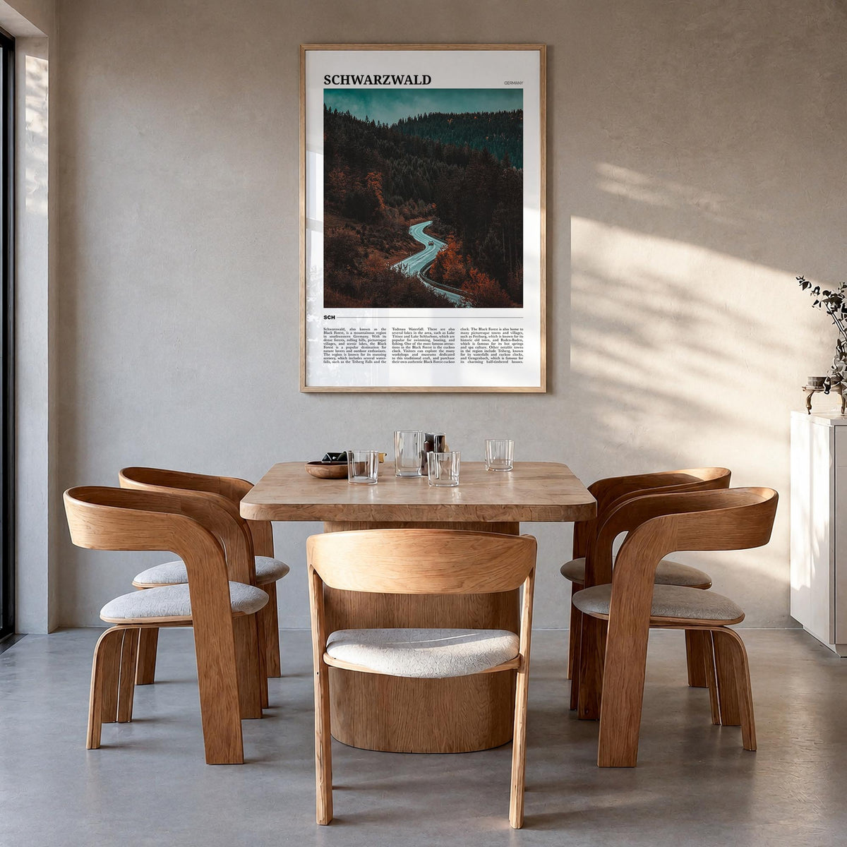 Black Forest Travel Poster